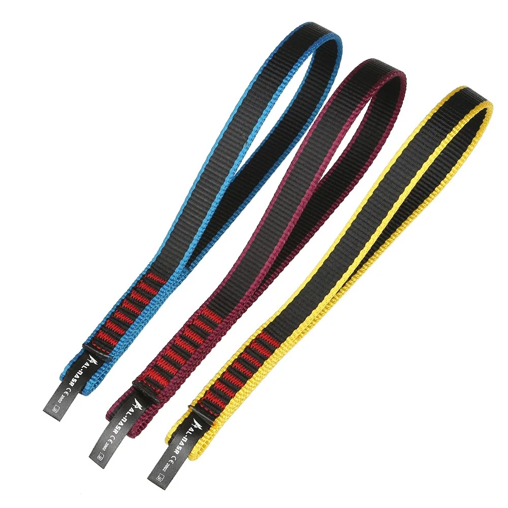 Rock Climbing Connecting Belt Support Protective Short Sling High Strength Wearable Polyester Xinda Moutaineering Outdoor Kits