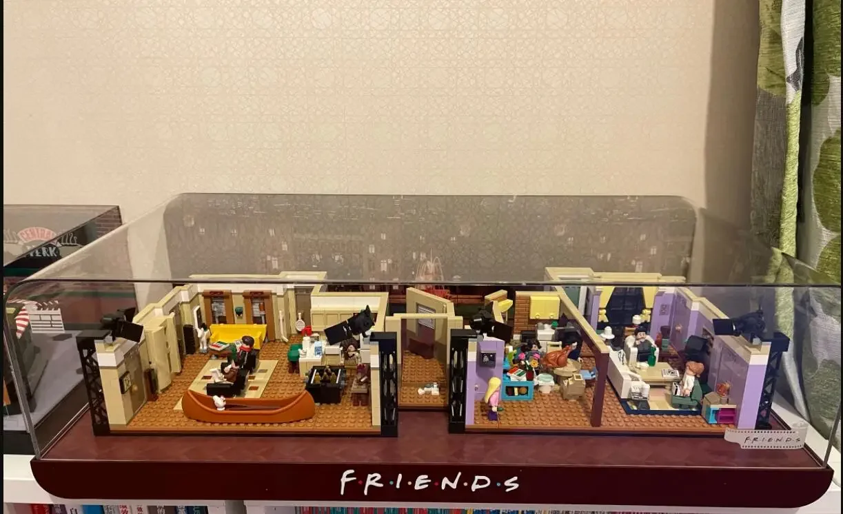 Classic TV show Downtown Building Friends Party The Friends Apartments 10292 21319 Coffee Shop Building Model Toy Gift