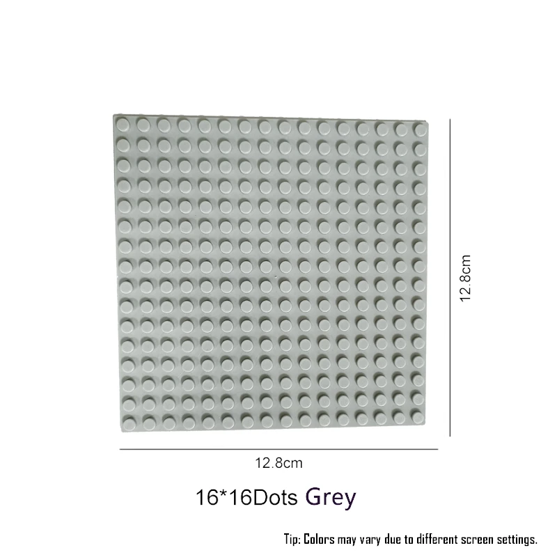 32x32x16x16 Dots Klassieke Basisplaten MOC DIY Plastic Bakstenen Grondplaten Stad Afmetingen Bouwstenen cijfers Bouw Speelgoed