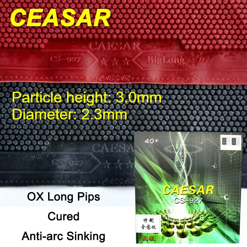 revetement-de-tennis-de-table-caesar-ox-long-pips-cured-cs-927-caoutchouc-de-ping-pong-anti-arc-simple-pour-raquette-de-tennis-de-table