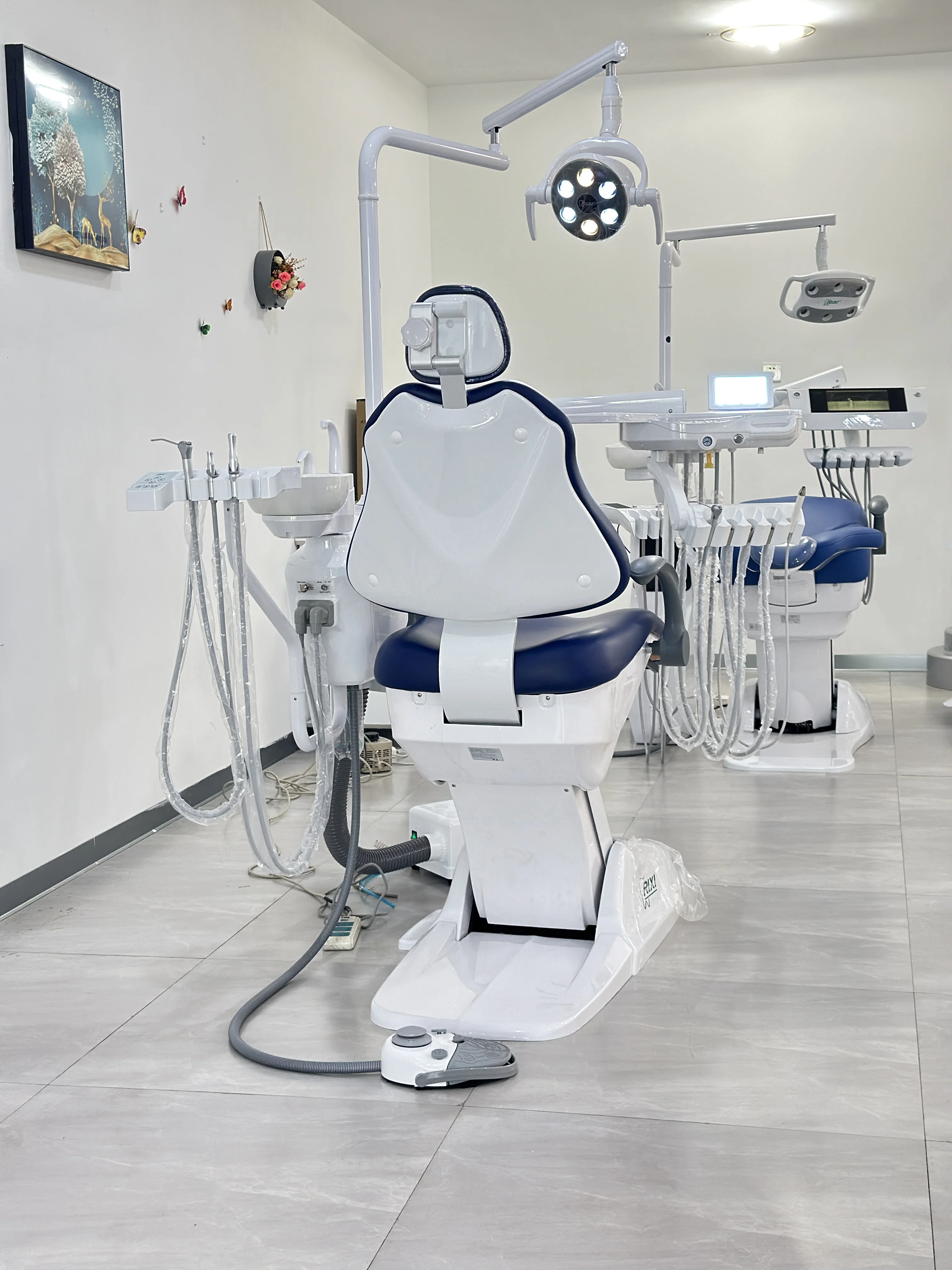 กระโถนแบบถอดได้ 90 °   เก้าอี้ - Dental Chair Unit Complete บทวิจารณ์และราคา