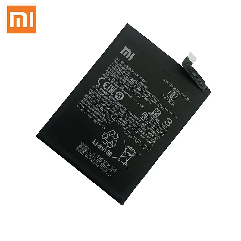 2024 Years Original BM53 5000mAh Mobile Phone Battery For Xiaomi Mi 10T Pro 10TPro 10 TPro Phone Replacement Batteries Bateria