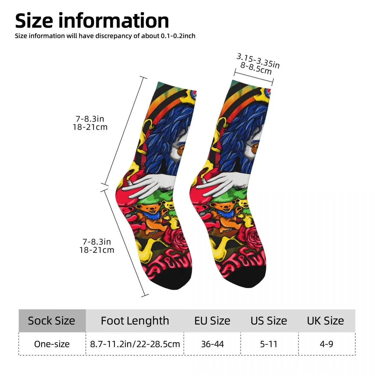 Bear Kawaii Socks Travel Cartoon Pattern Socks