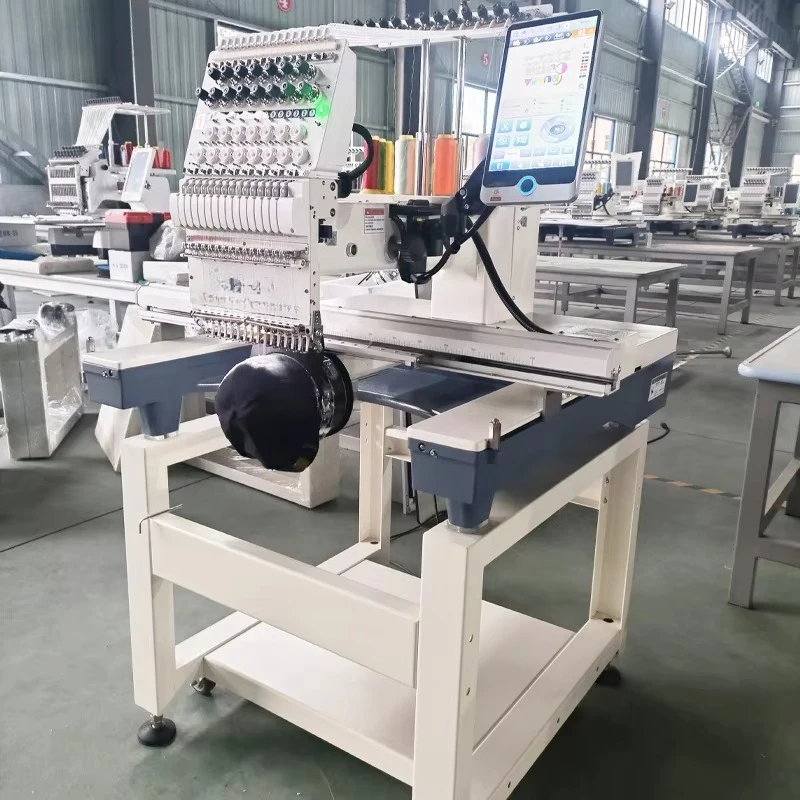Computerized Multi Needle Embroidery Equipment High Efficiency Machine for Textile Decoration