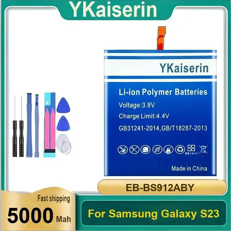 

Good Low-Temperature Performance 5000Mah For Samsung Galaxy S23 Mobile Phone Battery Long Lasting EB-BS912ABY