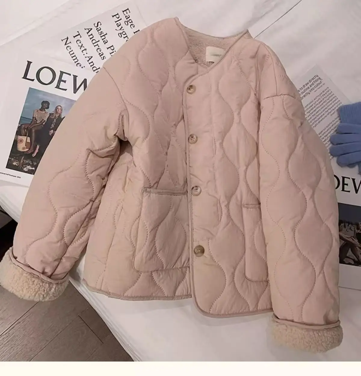 Lamswol en kleding Dames op maat Mager Schattig Comfortabel Hartdetail Zijde Effen stijl Fancy Dames Dames Scheurbestendig