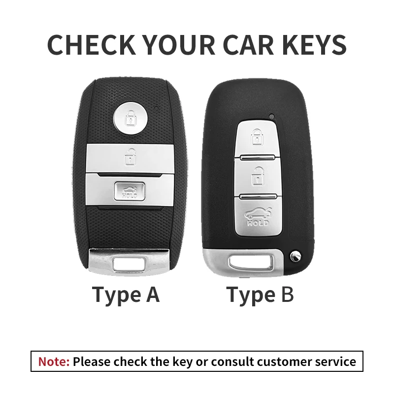 Car Key Case Cover for KIA RIO 5 Sportage Ceed Cerato K3 K4 K5 Sorento Optima Picanto Soul Forte for Kia Rio K7 Cute Key Case