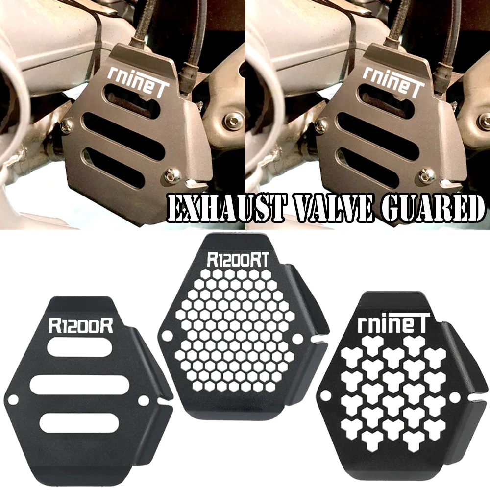 

For BMW R1200R R1200RT R1200 R 1200 R / RT R 1200R/1200RT 2010-2014 R nineT All Model RnineT Exhaust Flap Guard Cover Protector