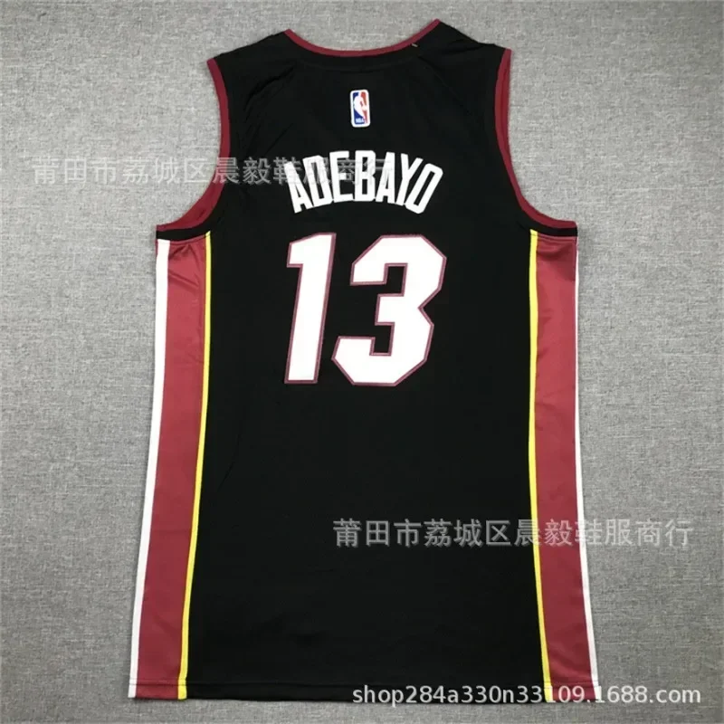 Hasbro Heat Basketball Jersey No.3 Wadlowry No.14 Hero No.13 Adebayor Embroidered Jersey Short Sleeve Boys Holiday Gift Shorts