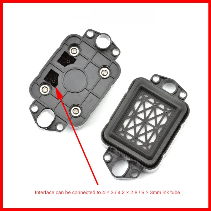 10PCS double head thunderjet dx5 capping station complitable DX5 DX7 printhead solvent printer for Gongzheng plotter capping top