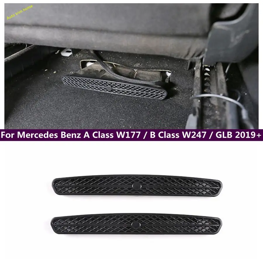 

Seat Under Dust Plug Air AC Outlet Vent Covers For Mercedes Benz A Class W177 / B Class W247 / GLB 2019 - 2024 Car Accessories