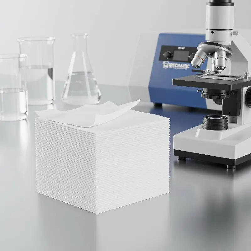 Cleanroom Wipes HK4090 Anti-static Super Soft Cleanroom Wiper For Phone Pad Tablet LCD Screen