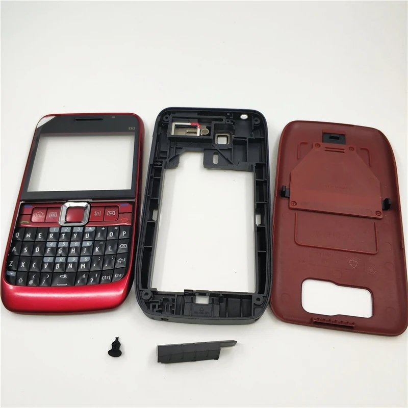 For Nokia E63 Full Complete Mobile Phone Housing Cover Case+English Keypad