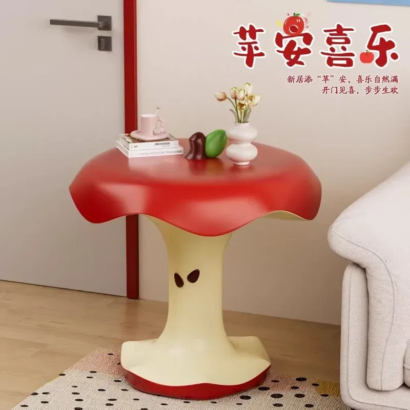 dopamine Internet celebrity creativity, simple coffee table table, high value next to the sofa, living room housewarming gift