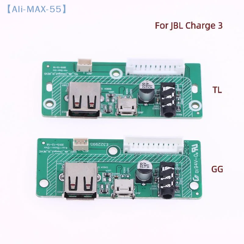 【MAX-55】1Pcs For JBL Charge 3 USB 2.0 Audio Jack Power Supply Board Connector For GG TL Bluetooth Speaker Micro USB Charge Port