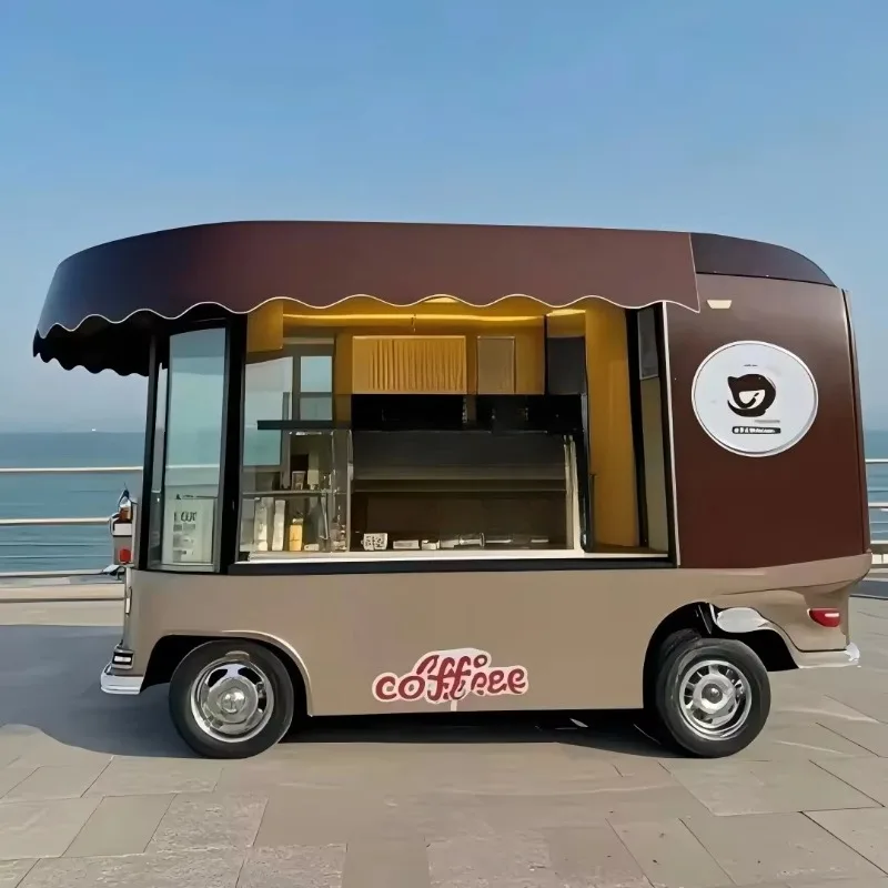Customized Hot Sale China Full Equipped Commercial Kitchen Mobile Food Truck Stainless Steel Counter Refrigeration System