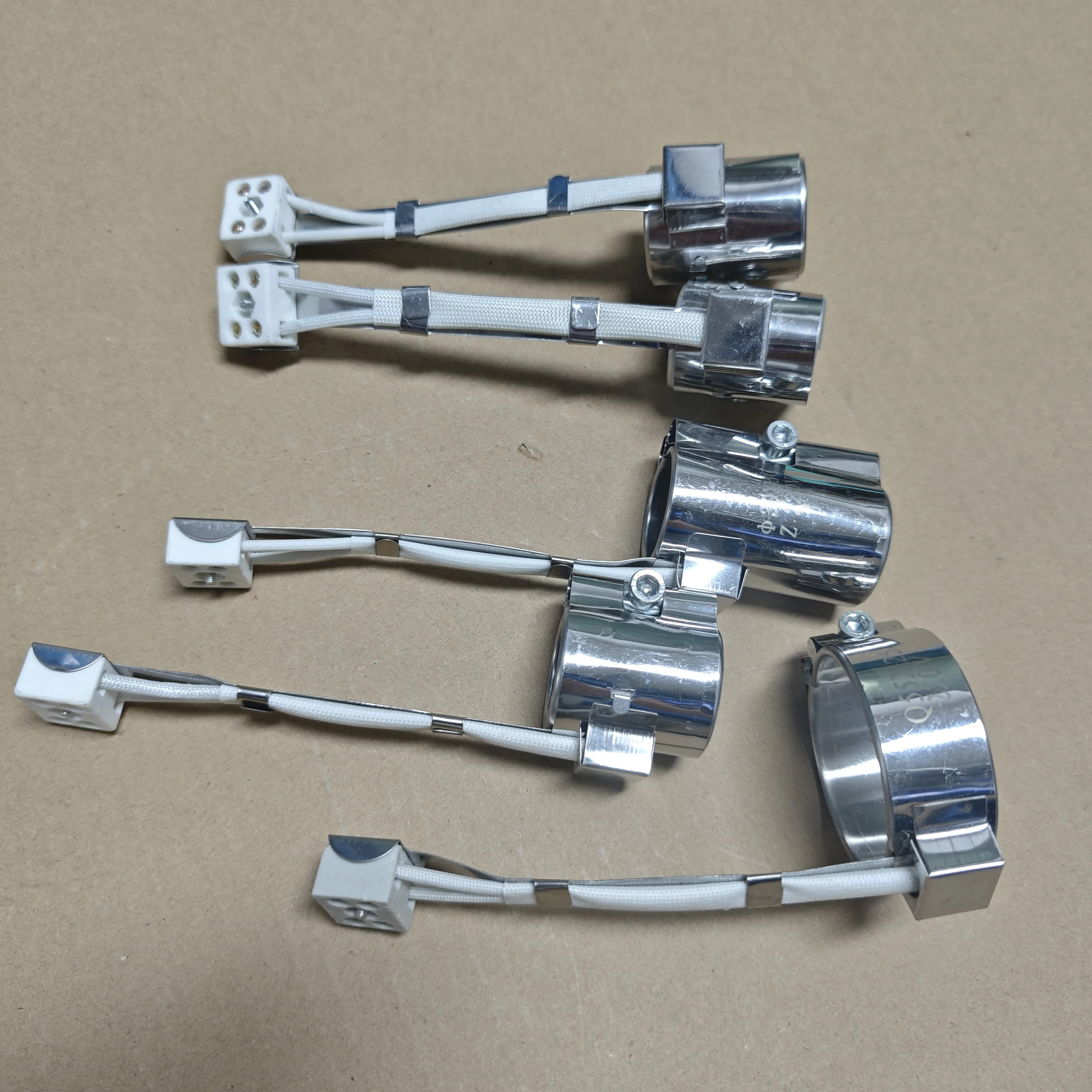 ID55mm Stainless Steel Band Heater for Injection Molding Machine 220V Heating Element Barrel Mica Heater