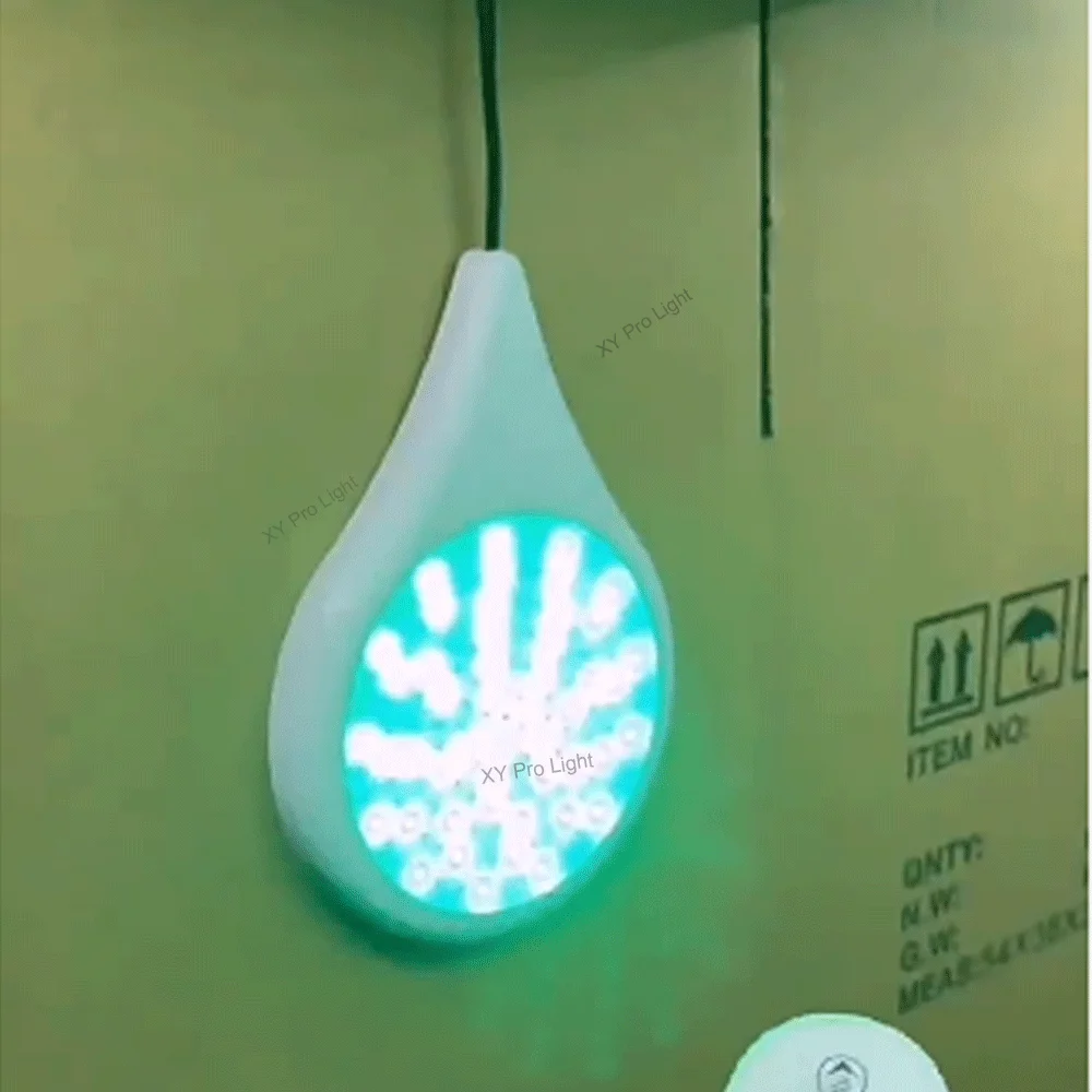 30W RGB Underwater Light Magnetic Suction Swimming Pool Lamp 25W Mobile APP Control No Punching Install Pool Landscape Spotlight