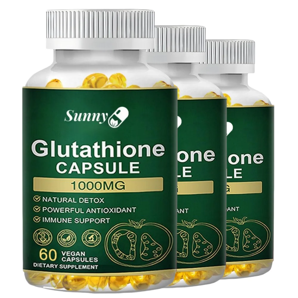 Glutathione Collagen Capsules, natural antioxidant, helps immune cell metabolism, supplement for women