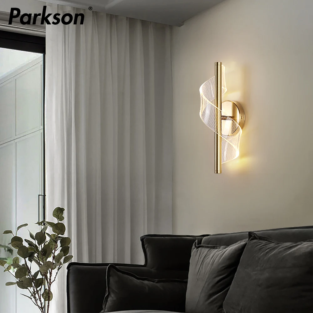 

Modern LED Wall Lamp Indoor Lighting Living Room Bedroom Bedside Wall Lights For Home Decor AC90V-260V LED Wall Sconce Light