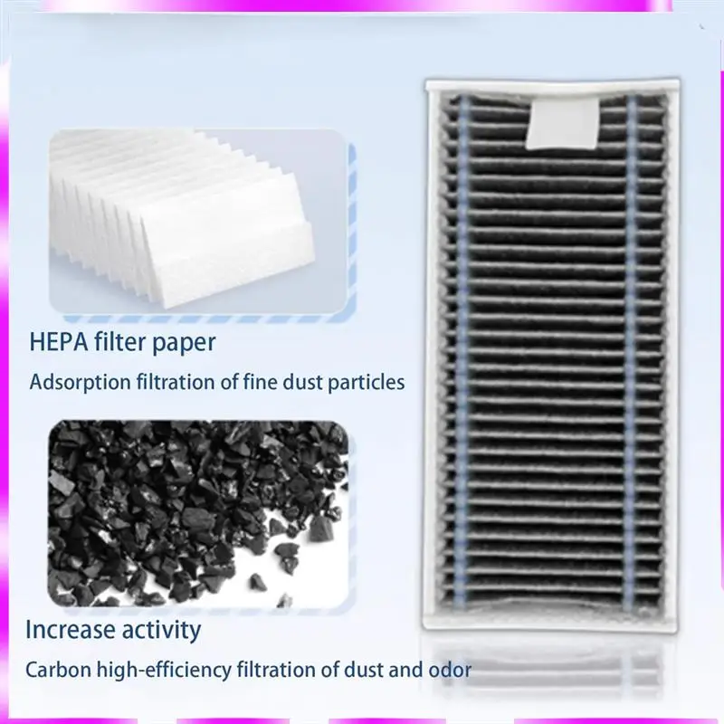 Ecovacs Deebot X9 Pro Omni/X9 Pro-메인 사이드 브러시, 먼지 봉투, 롤러, 걸레 필터 부품용 N98R 진공 액세서리 교체