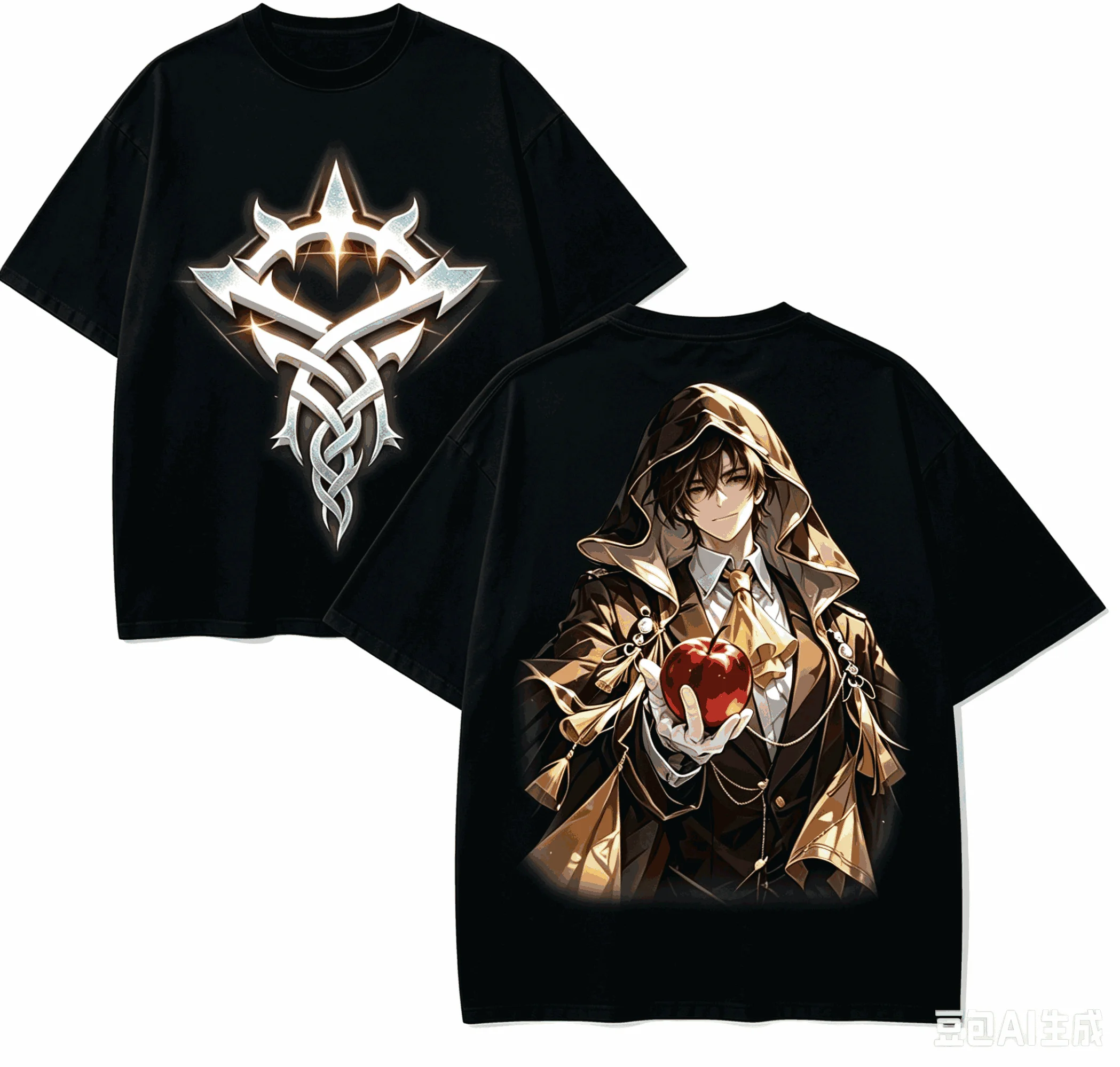 2026 Lord of Mysteries Anime T-shirt Harajuku Cotton High Street Short Sleeve Retro Fashion Oversized Unisex Comfortable Couples