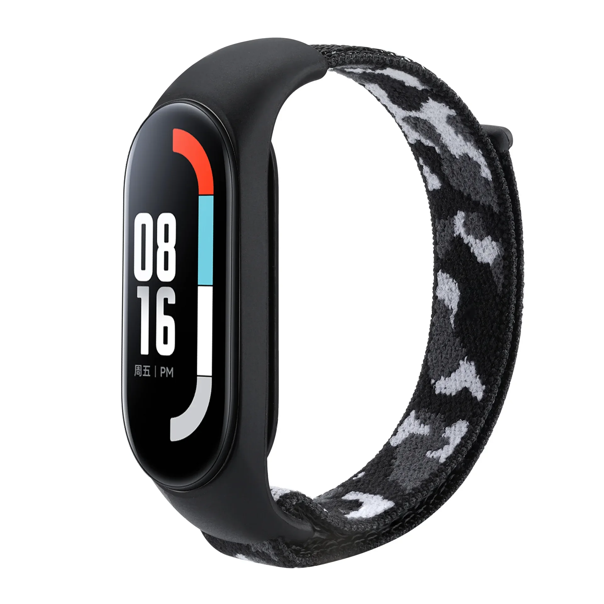 Ремешок нейлоновый для Xiaomi Mi Band 7 6 5 4 3, спортивный браслет для наручных часов Mi band 7 6 5 4 3