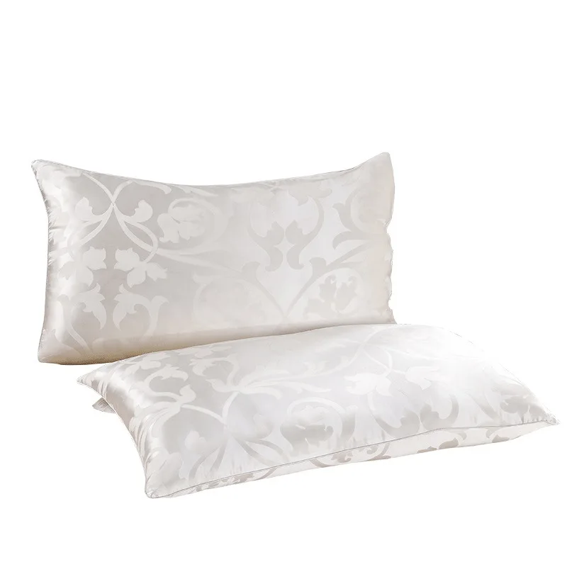 100% mulberry silk pillow core 16 silk pillowcase, neck core cervical spine  single pillow hotel