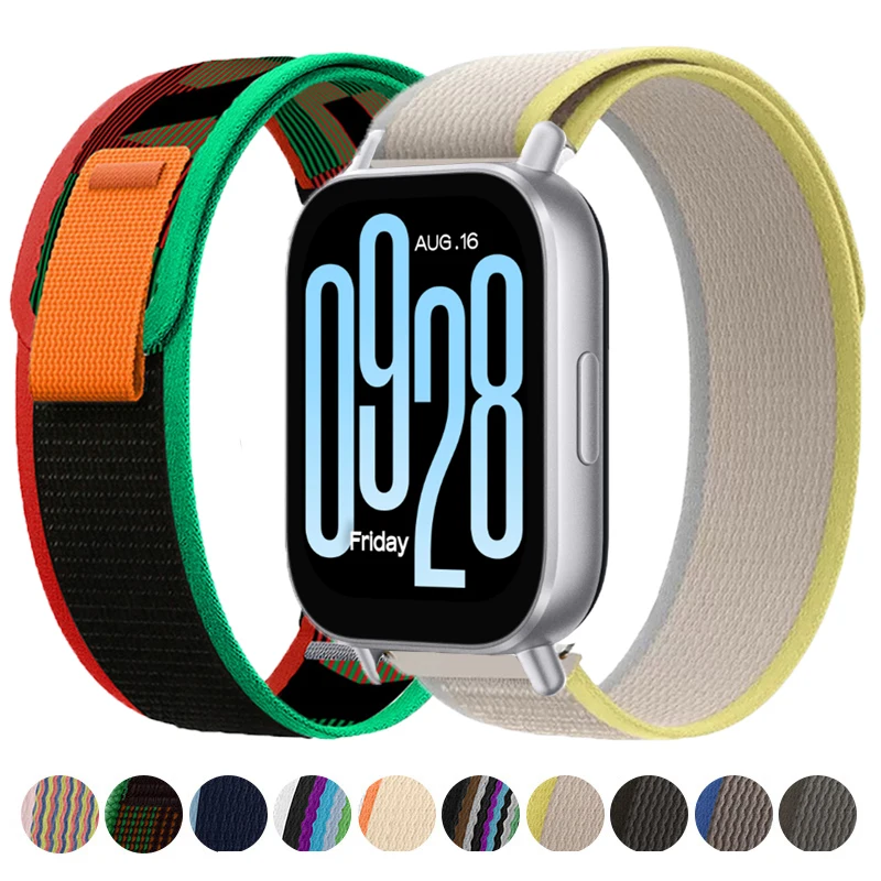 Nylon Strap For Xiaomi Redmi Watch 5 Active Lite Bracelet Watchband Trail Loop Sports Band For Redmi Watch 5 Lite Active Correa
