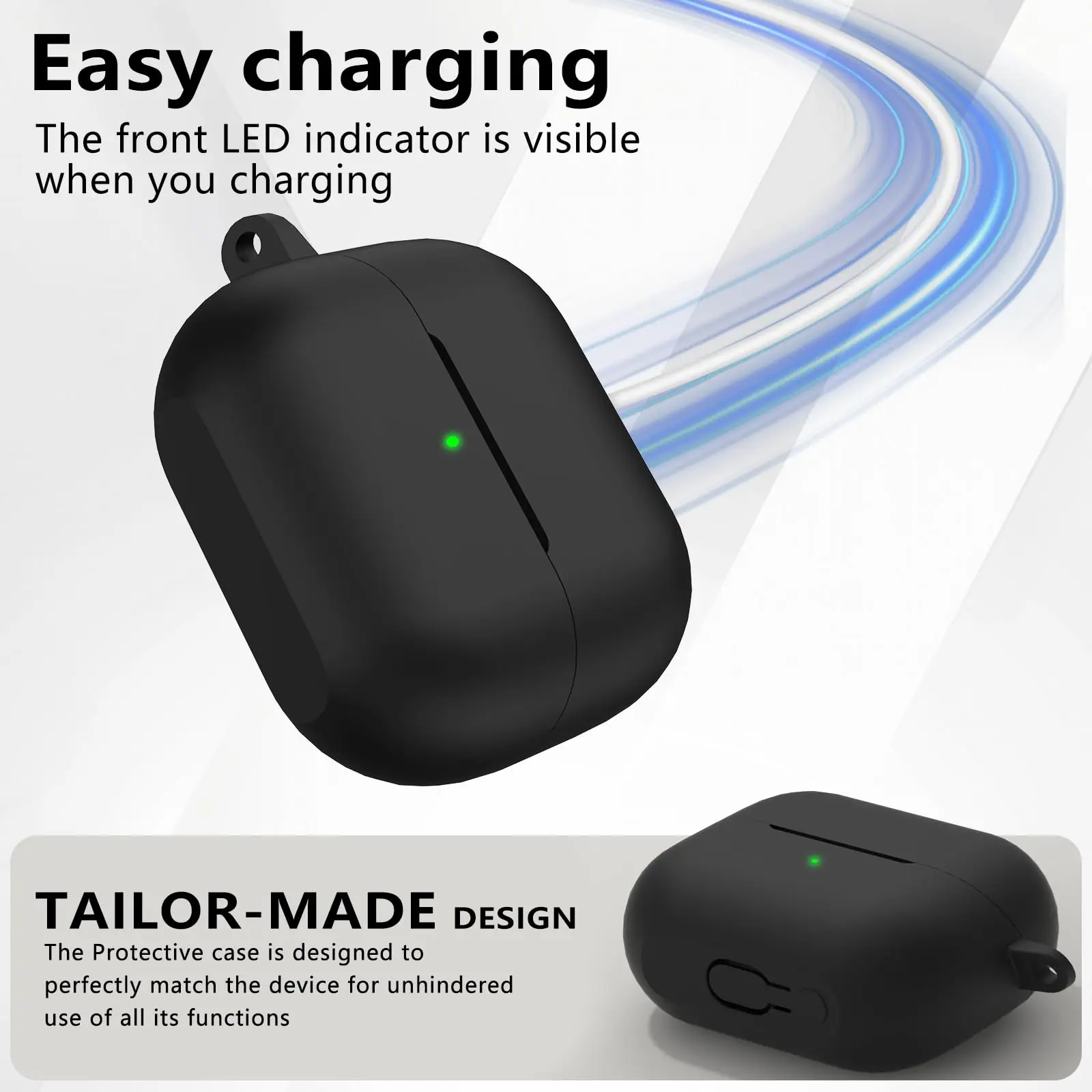 New for 2024 Samsung Galaxy Buds 3 Soft Silicone Protective Case with Cleaning Kit For Buds 3 Pro Wireless Earbuds Accessories