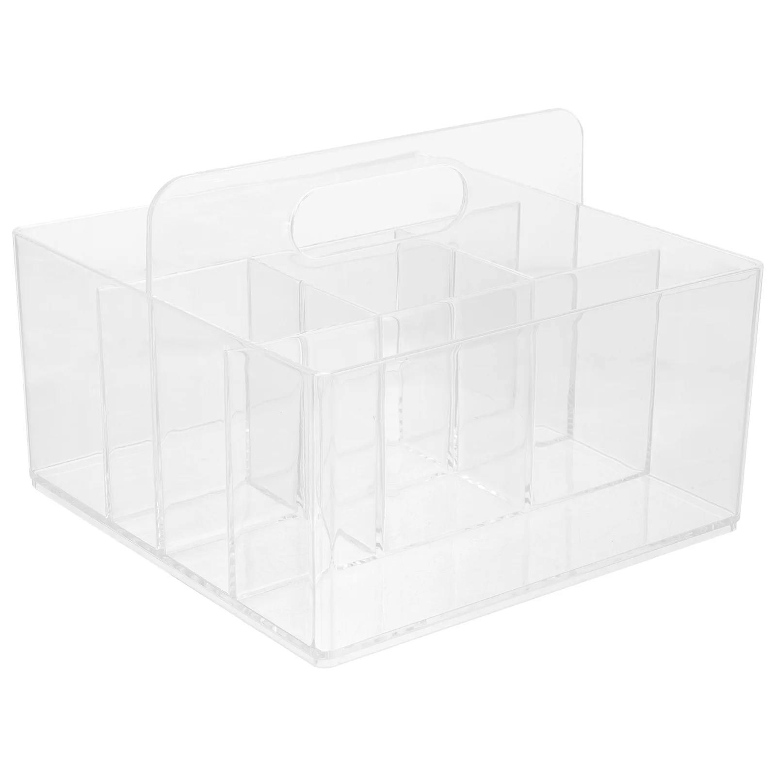 

Transparent Plastic Storage Box Nail Charms Organizer Clear Mini Beads Jewelry Rings Earrings Case Portable Compartment Storage
