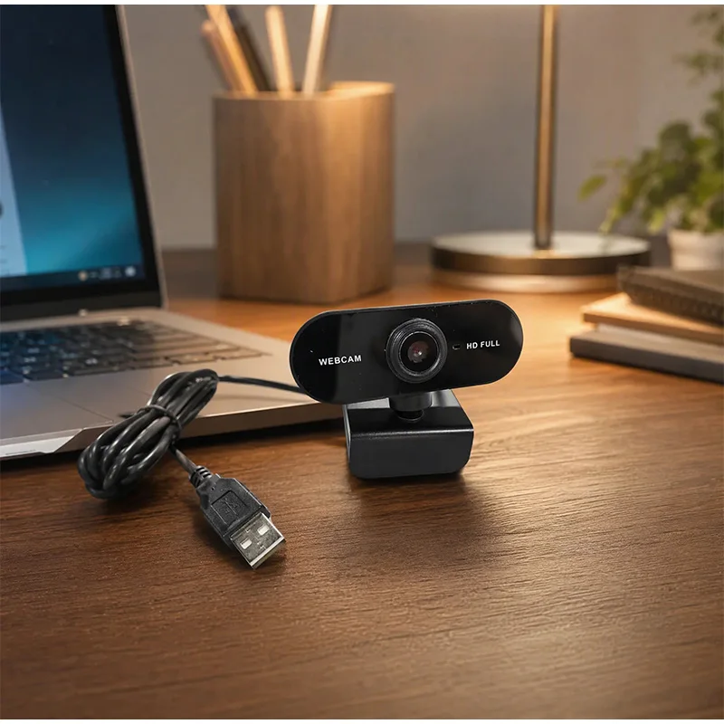 1080P HD Computer USB Camera Built-in Microphone Plug And Play Network Camera Live Streaming Meeting Online Courses And Teaching