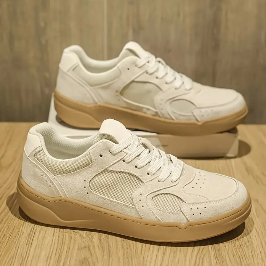 

Spring New Men'S Retro Training Shoes Breathable Mesh Casual Sports Shoes Street Style Personalized Leisure Footwear for Men