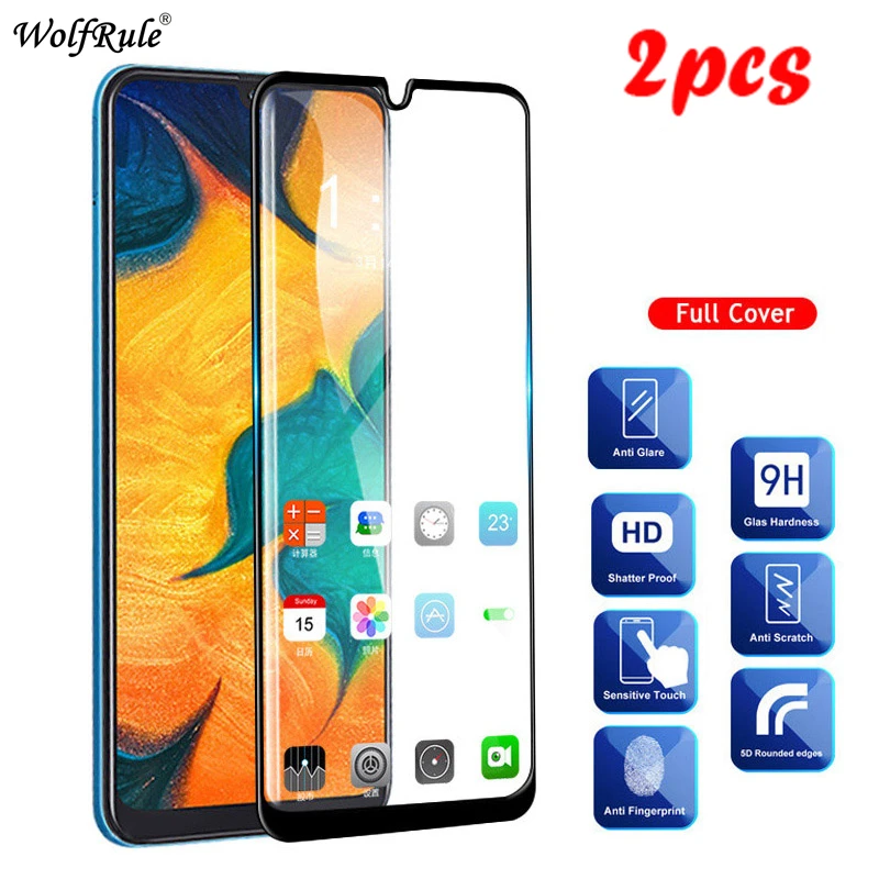 2PCS Glass For Samsung Galaxy A51 A71 A01 A21 A10S A20S A30S A50S A10 A20 A30 A50 M31 Glass Screen Protector Tempered Glass Film