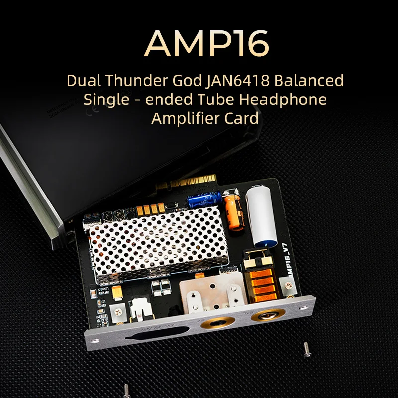 iBasso AMP16/amp14 nutube ear amplifier card Vacuum tube for DX340