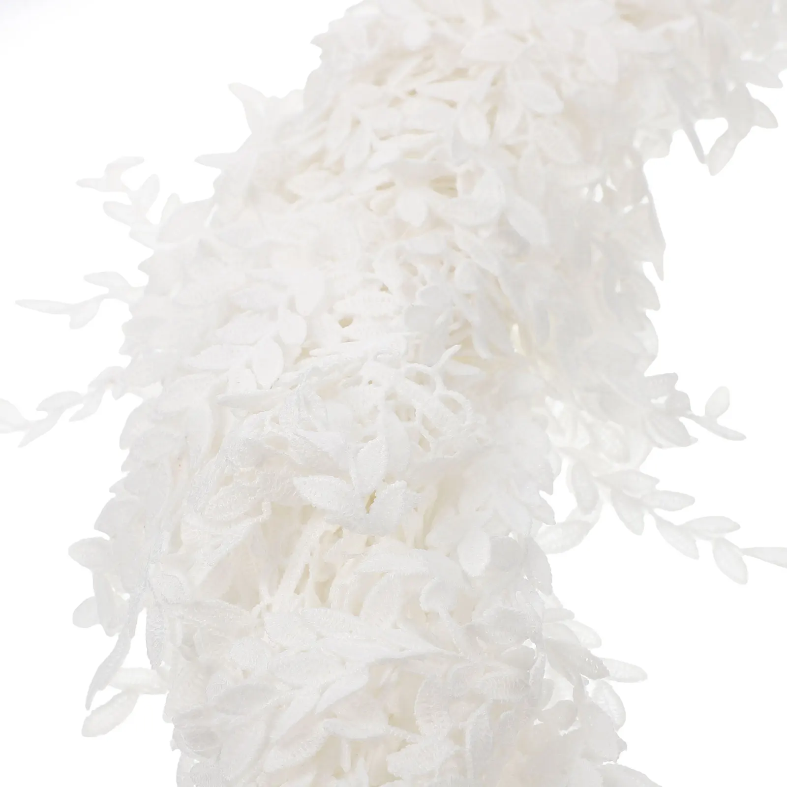 

Beaded Curtain Milk Fiber Lace Trim White Applique Garment Accessory DIY Ribbon Sewing Material Decorative Edging Clothing Dress
