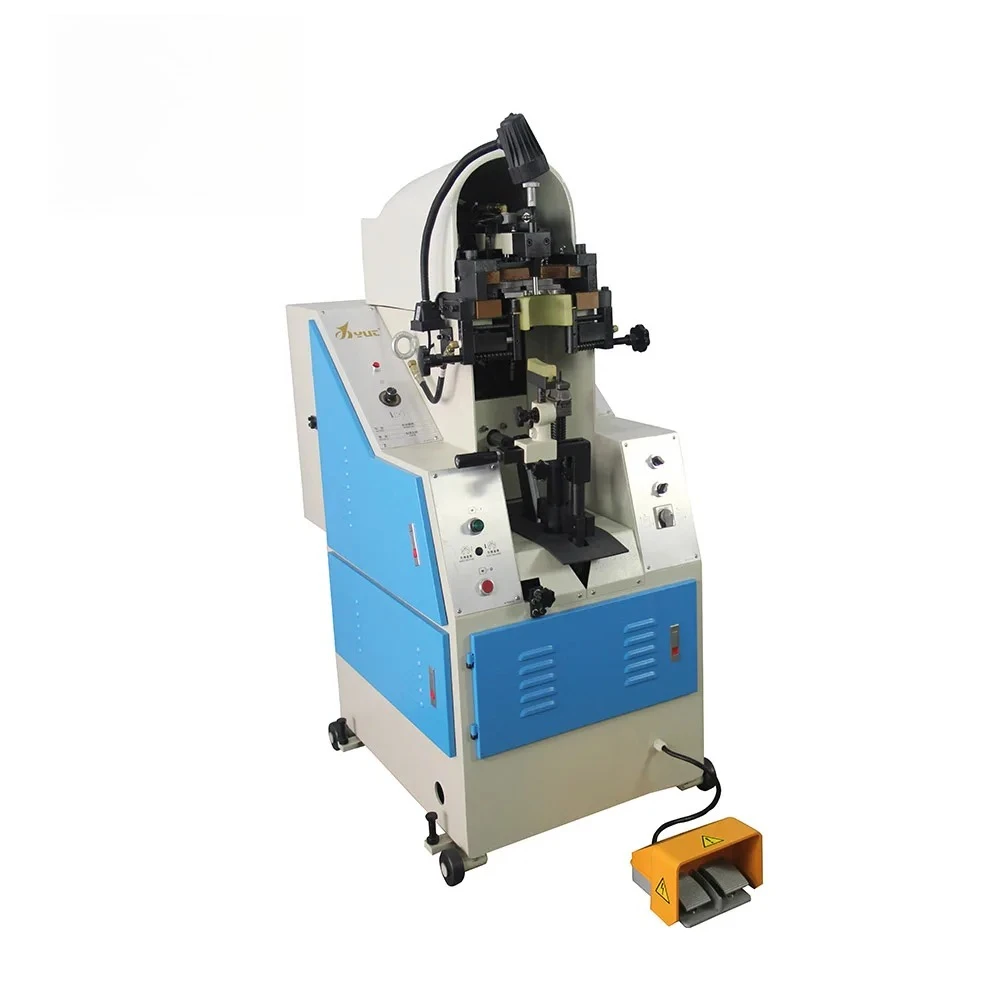 YT-727 New Brand Leather Shone Back Part Lasting Making Machine Shoe Factory Equipment Sport Shoes Heel Seat Lasting Machine