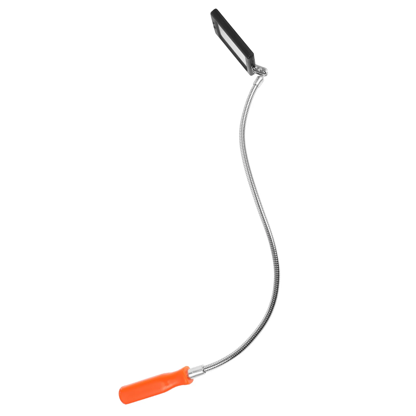 Telescopio regolabile per strumento meccanico per tubo a collo di cigno con specchio di ispezione flessibile da 85 mm per controllo sottoscocca di veicoli per auto