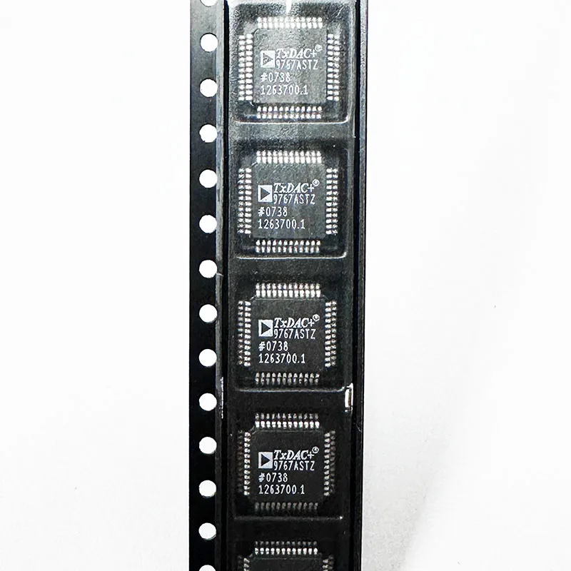 2pcs original genuine AD9767ASTZRL 9767ASTZ digital to analog converter IC chip direct shooting LQFP-48