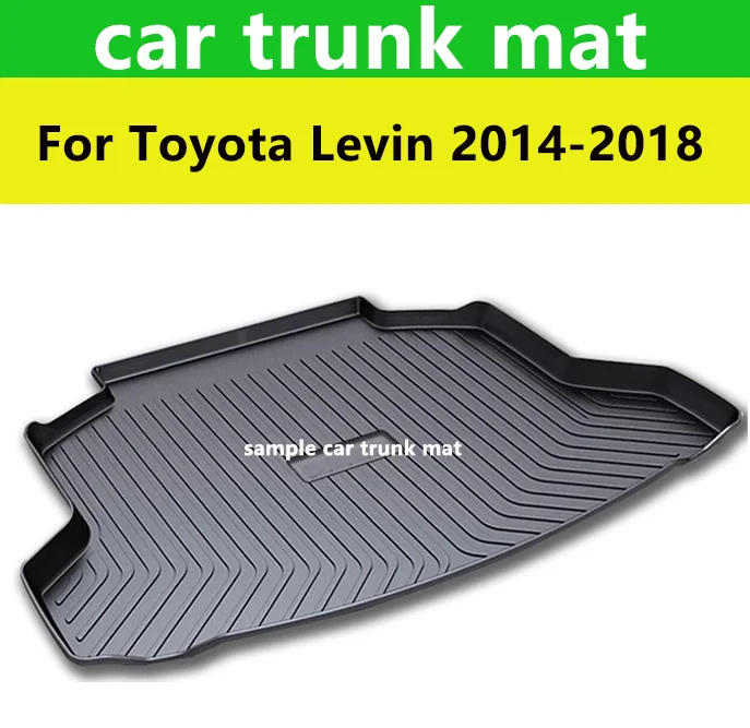 

Для Toyota Levin 2014-2018 водонепроницаемый багажник автомобиля, чехол на сиденье, подушка, защитный коврик для багажника