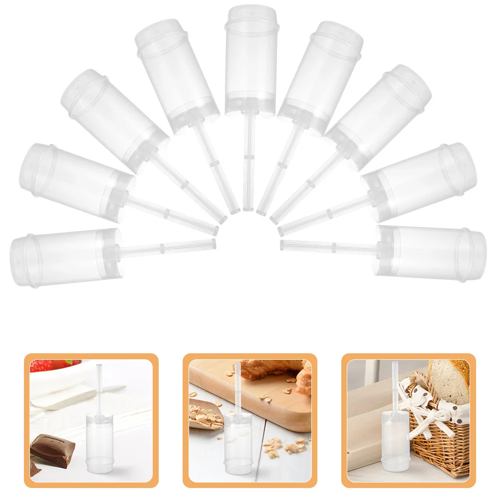 

36Pcs Push-Up Cake Cups Rainbow Transparent Portable Dessert Holders Party Birthday Snack Cups Mini Candy Muffin Containers