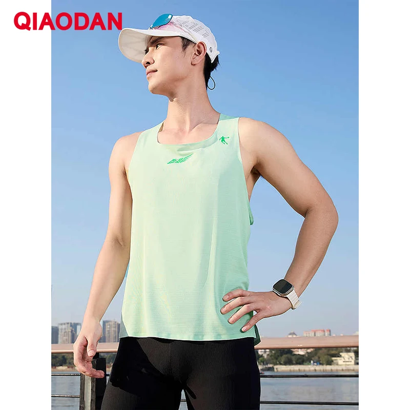QIAODAN Feiying PB6 Men Running Tank Tops 2026 Summer New Moisture Wicking Sport Vest GYM Workout Sleeveless Tops QXBVS3261053R