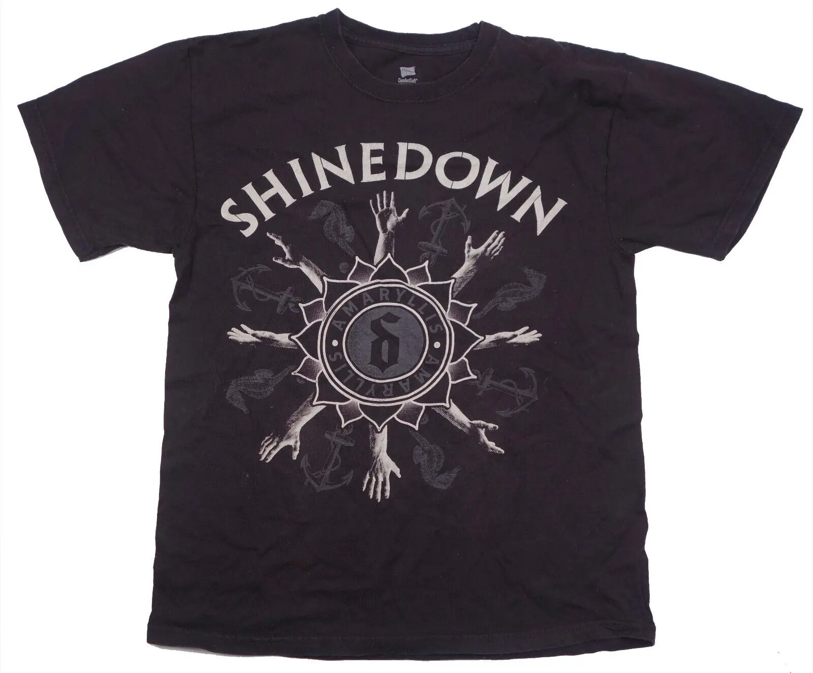 Shinedown Amaryllis 2012 Tour Vintage T Shirt Medium Rock Band