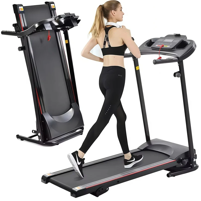 OEM foldable home treadmill, 2.5HP motor, 3-level adjustable incline