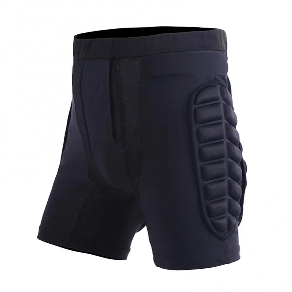 Pantalones cortos acolchados unisex para motocicleta, snowboard, esquí, protección para cadera y trasero