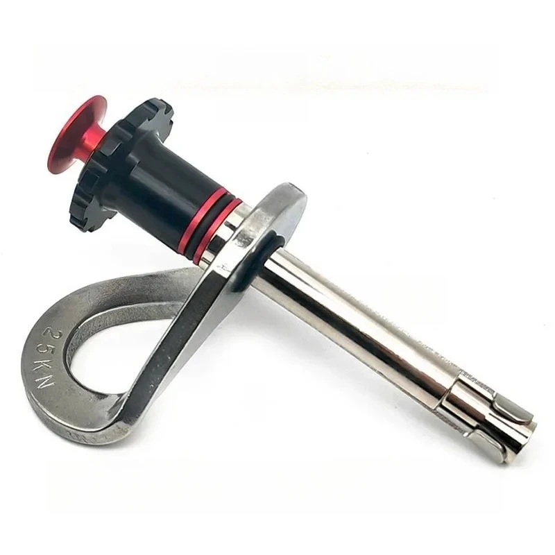 

M10 Rock Climbing Expansion Bolt X60 Detachable Anchor Point Quick-Release Spear Nail for Repeated High-Altitude Operations