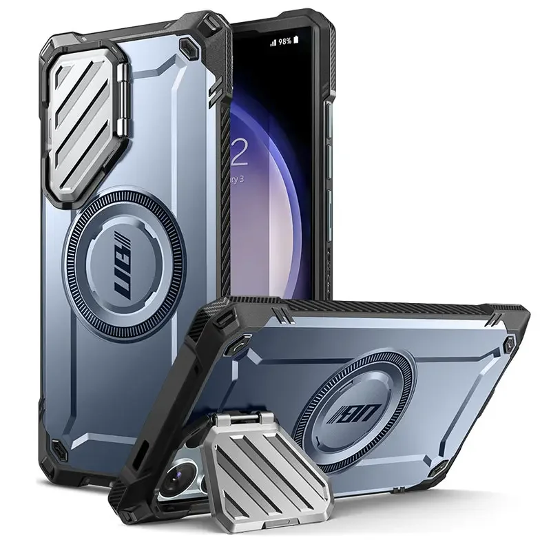 SUPCASE hoesje voor Samsung Galaxy S24 Ultra 6,8 inch 2024 UB Mag XT Volledige bescherming robuuste hoes met camera bescherming & ingebouwde standaard