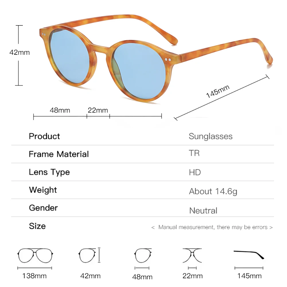 Peekaboo green blue polarized sunglasses retro women 2023 trendy male round sun glasses for men hot selling uv400 2023 unisex image 6