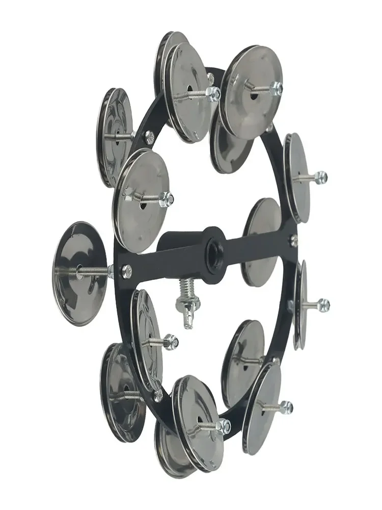 Tools Hi Hat Tambourine Entertainment Portable Precision Professional Steel Versatile Adjustment Bells Cymbals