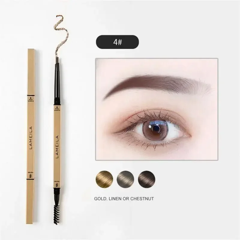 

Heallor Waterproof Eyebrow Pencil Does Not Fade Eyebrow Pencil Cosmetic Three-dimensional Eyebrow Pencil Waterproof And Sweatpro